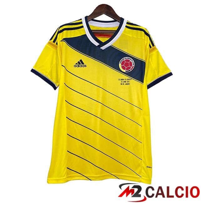 Maglie Calcio Colombia Retro Prima 2014