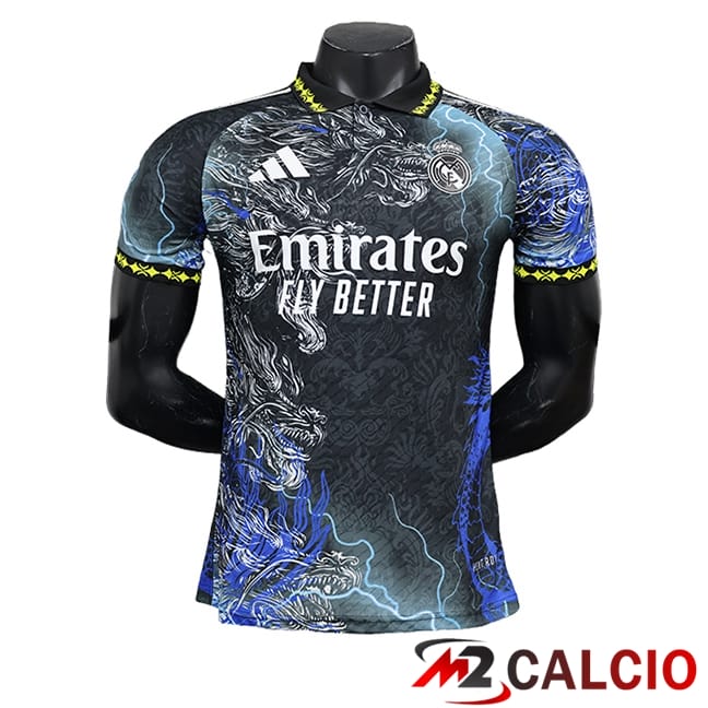 Maglie Calcio Real Madrid Edizione Speciale Nero/Blu 2024/2025