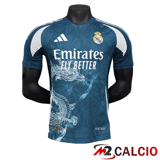 Maglie Calcio Real Madrid Edizione Speciale Blu 2024/2025
