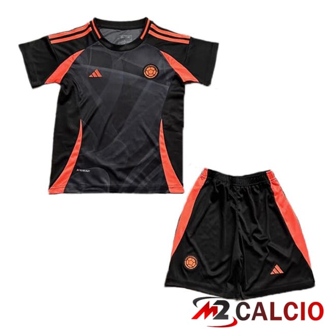 Maglia Nazionale Colombia Bambino Seconda Nero 2024/2025
