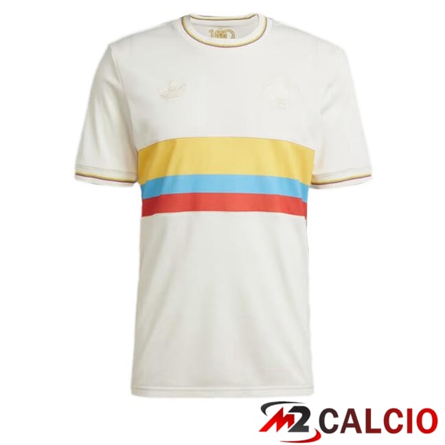 Maglia Nazionale Colombia Edizione del 100° anniversario Bianco 2024/2025