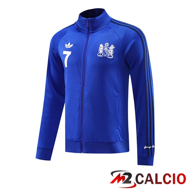 Giacca Calcio Manchester United Blu 2024/2025
