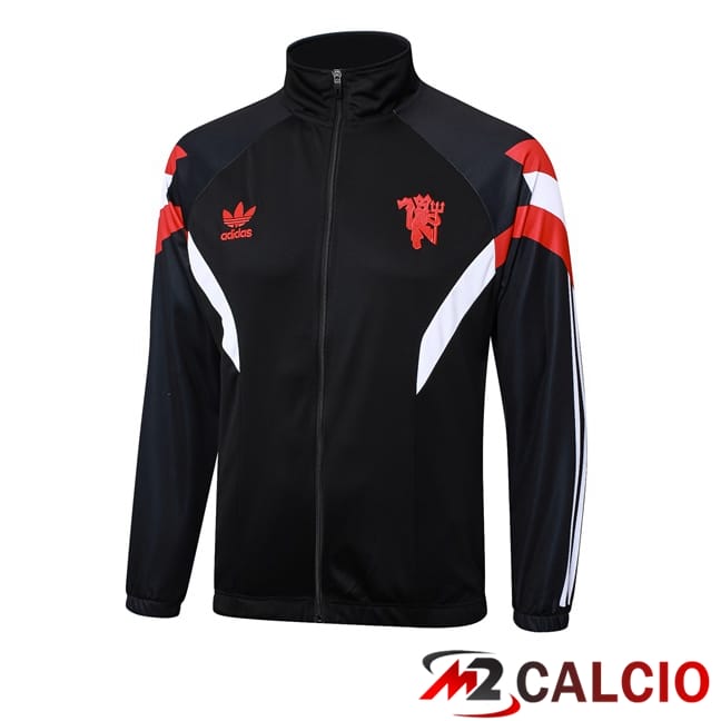 Giacca Calcio Manchester United Nero 2024/2025