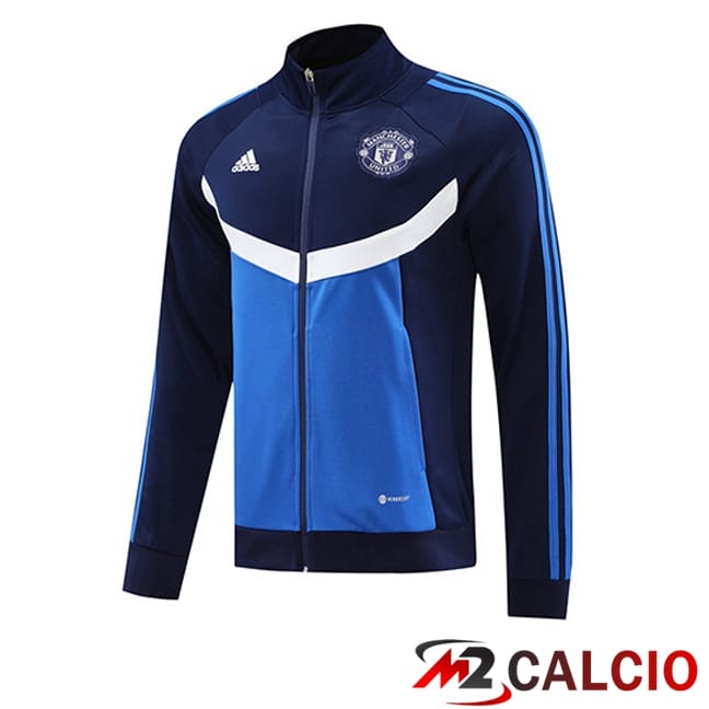 Giacca Calcio Manchester United Blu Reale 2024/2025