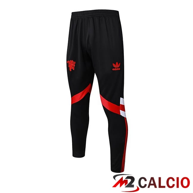 Pantaloni Da Allenamento Manchester United Nero 2024/2025