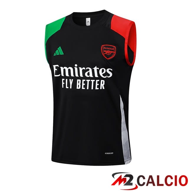 Canotta Allenamento Arsenal Nero 2024/2025