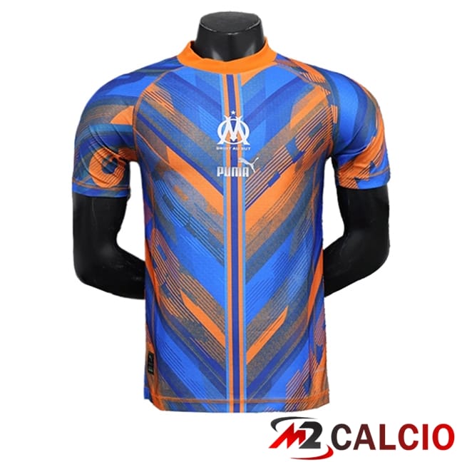 Maglie Calcio Marsiglia OM Edizione Speciale Arancia/Blu 2024/2025