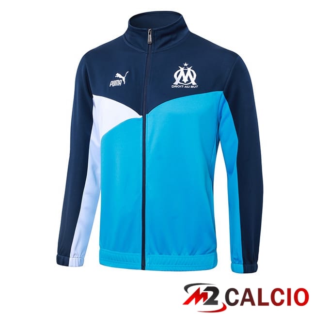 Giacca Calcio Marsiglia OM Blu Reale 2024/2025