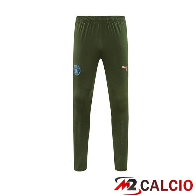Pantaloni Da Allenamento Manchester City Verde 2024/2025