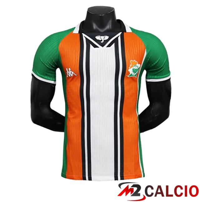 Maglie Calcio Costa d'Avorio Edizione Speciale Arancia/Bianco 2024/2025