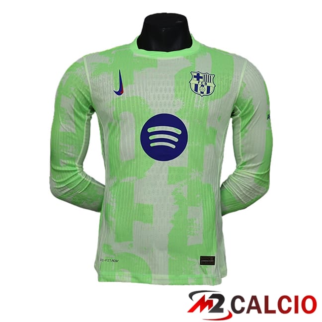 Maglie Calcio FC Barcellona Manica Lunga Terza 2024/2025