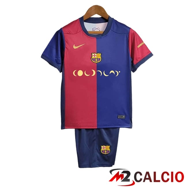 Maglie Calcio Barcellona Bambino x coldplay Prima 2024/2025