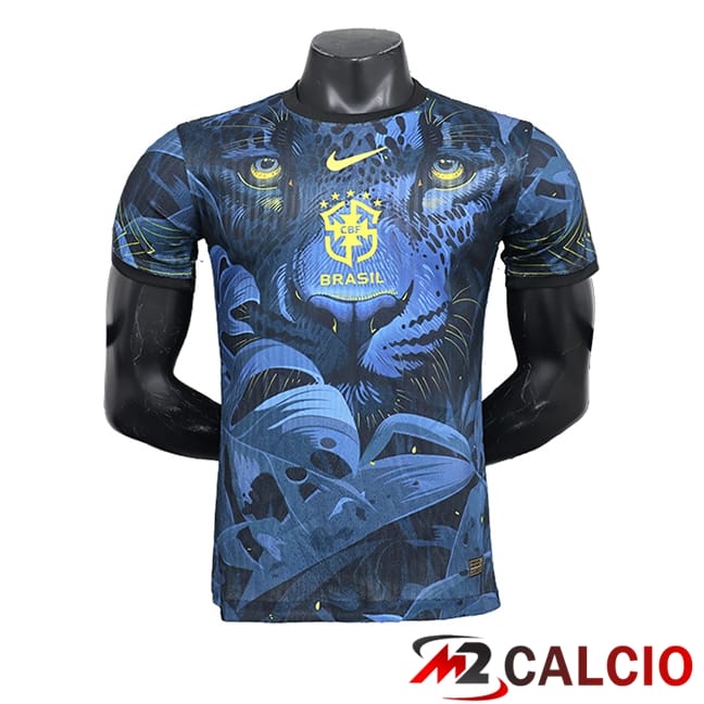 Maglie Calcio Brasile Edizione Speciale Blu Marino 2024/2025