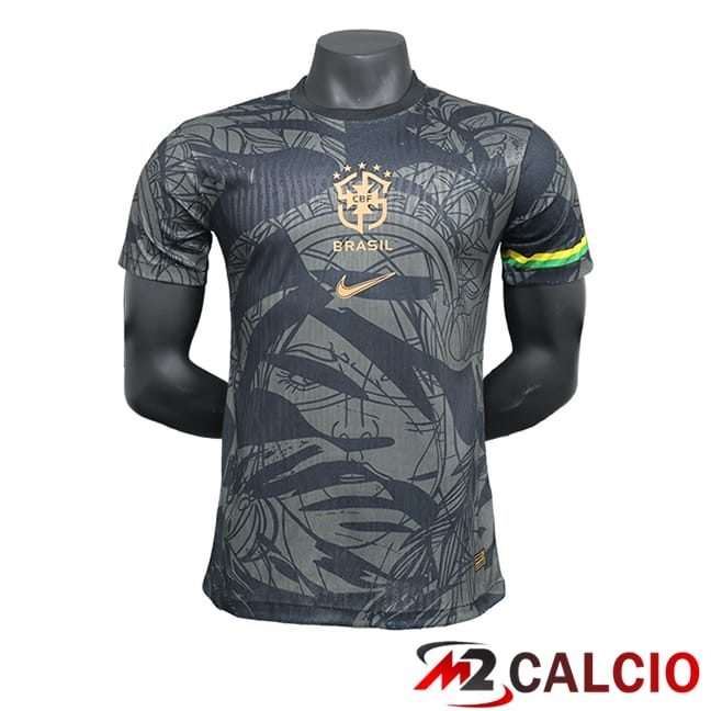 Maglie Calcio Brasile Edizione Speciale Nero 2024/2025