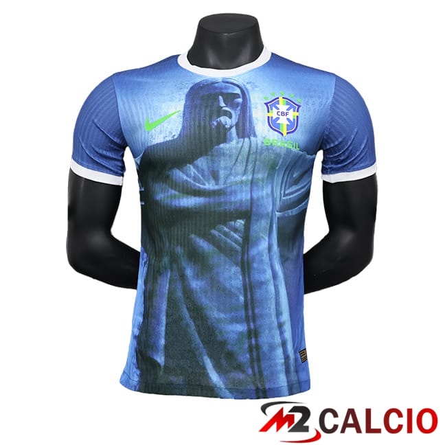 Maglie Calcio Brasile Edizione Speciale Blu 2024/2025