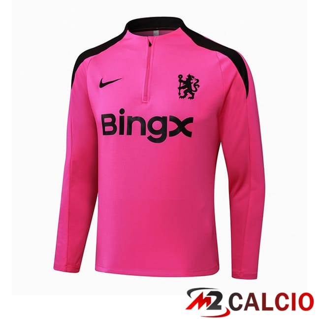 Felpa Allenamento FC Chelsea Rosa 2024/2025