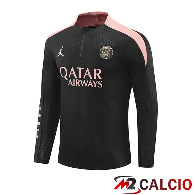 Felpa Allenamento Paris PSG Nero 2024/2025