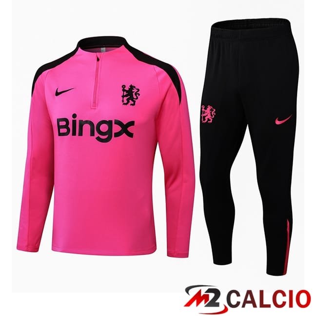 Insieme Tuta Calcio FC Chelsea Rosa 2024/2025