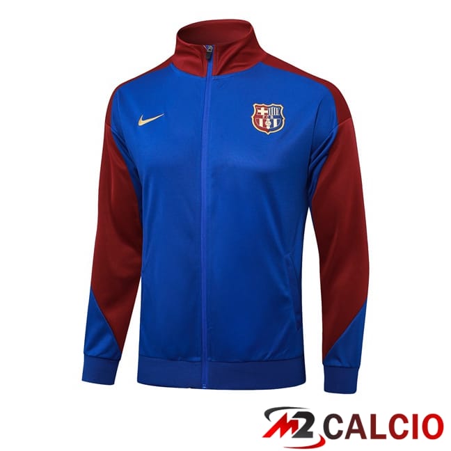 Giacca Calcio FC Barcellona Blu 2024/2025