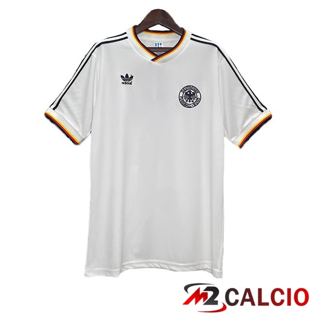 Maglie Calcio Germania Retro Prima Bianco 1986
