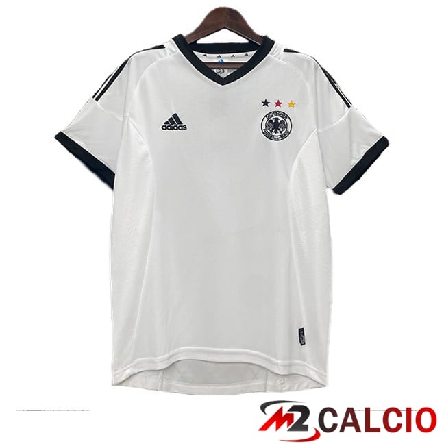 Maglie Calcio Germania Retro Prima Bianco 2002-2003