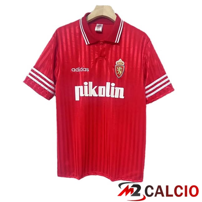 Maglie Calcio Real Zaragoza Retro Seconda Rosso 1995-1996
