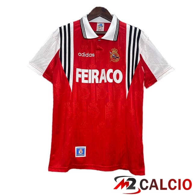 Maglie Calcio Sportivo de La Coruna Retro Seconda Rosso 1997-1998
