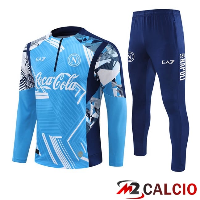 Insieme Tuta Calcio SSC Napoli Blu 2024/2025