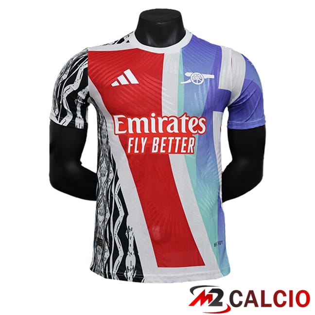 Maglie Calcio Arsenal Edizione Speciale Rosso/Blu 2024/2025