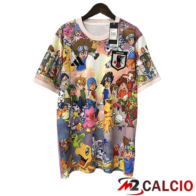 Maglie Calcio Giappone Digimon Edizione Speciale Arancia 2024/2025