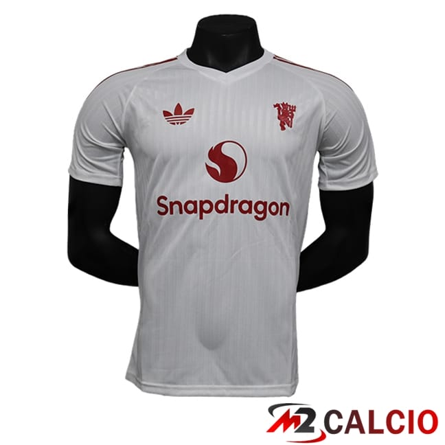 Maglie Calcio Manchester United Edizione Speciale Bianco 2024/2025