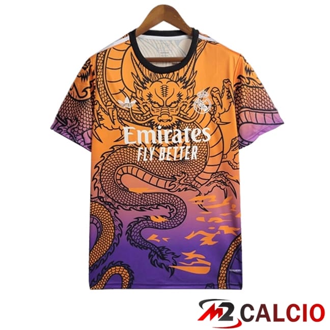 Maglie Calcio Real Madrid Edizione Speciale Arancia 2024/2025