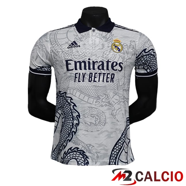 Maglie Calcio Real Madrid Edizione Speciale Bianco/Blu 2024/2025