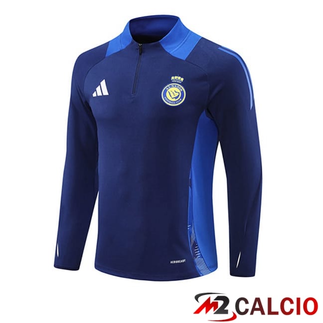 Felpa Allenamento Al-Nassr FC Blu Reale 2024/2025
