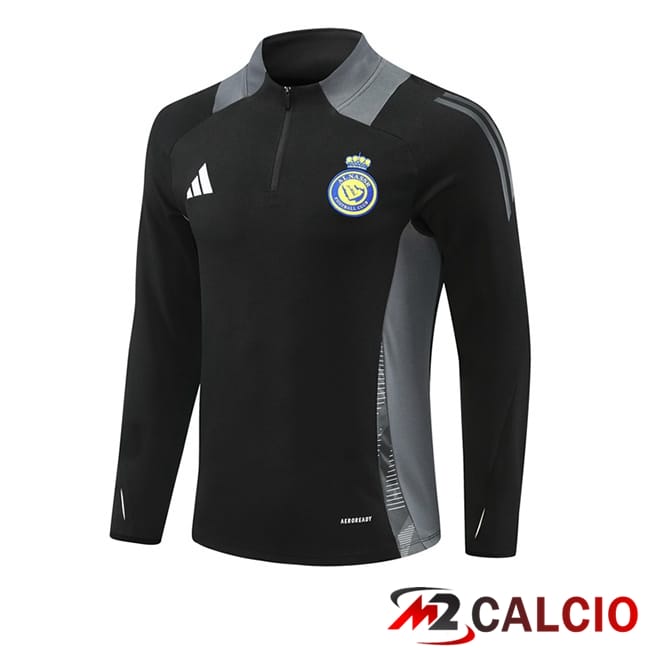 Felpa Allenamento Al-Nassr FC Nero 2024/2025