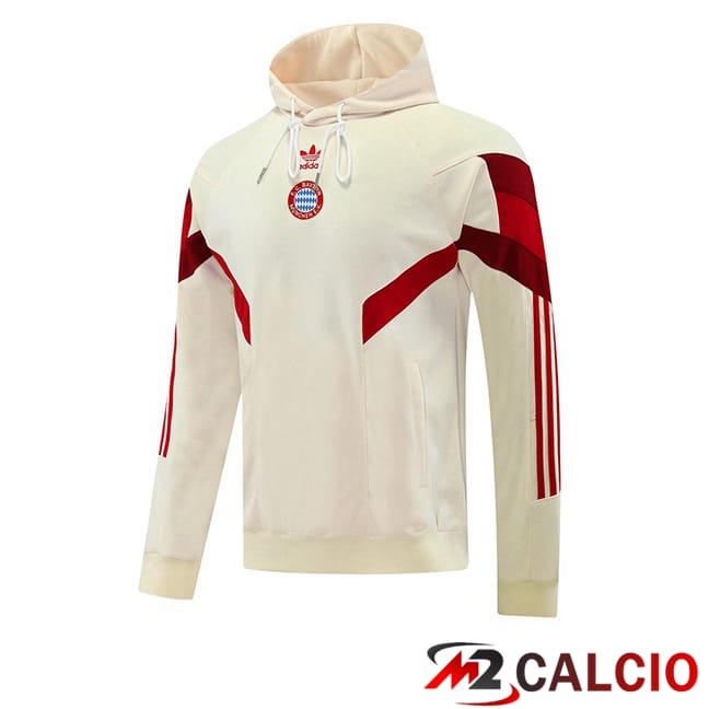 Felpa Con Cappuccio Bayern Monaco Giallo 2024/2025