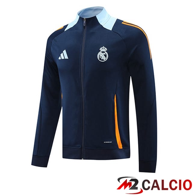 Giacca Calcio Real Madrid Blu Reale 2024/2025