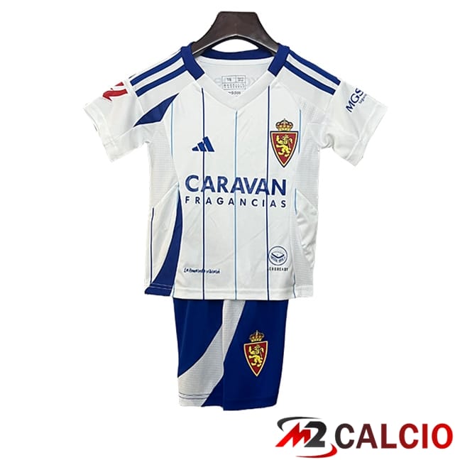 Maglie Calcio Real Zaragoza Bambino Prima 2024/2025