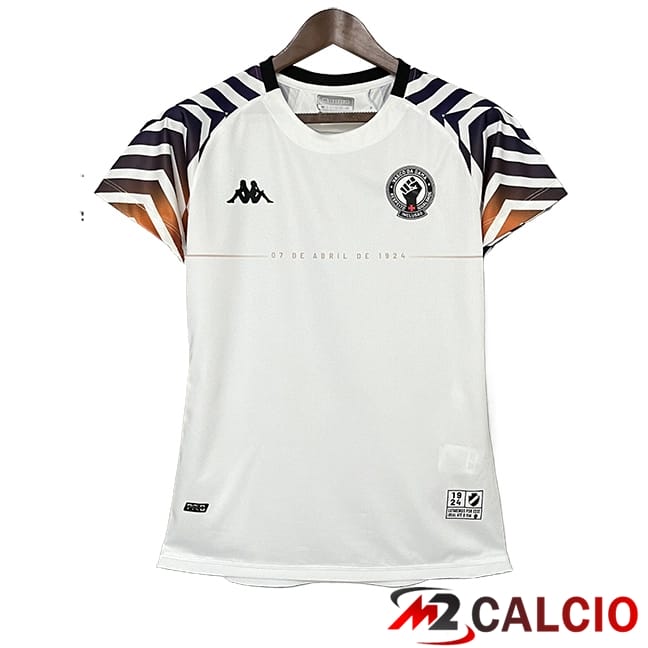 Maglie Calcio CR Vasco Da Gama Donna Edizione Speciale Bianco 2024/2025