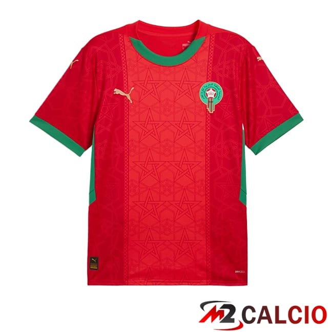 Nuova Maglie Calcio Marocco Prima 2024/2025