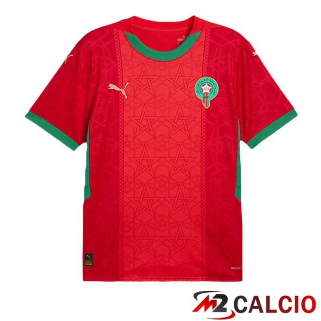 Maglie Calcio Marocco Prima Rosso 2024/2025
