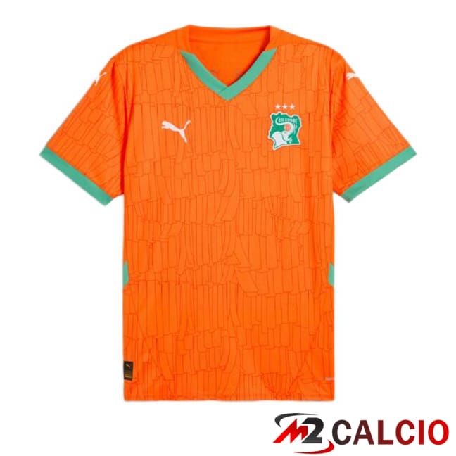Maglie Calcio Costa d'Avorio Prima Arancia 2024/2025