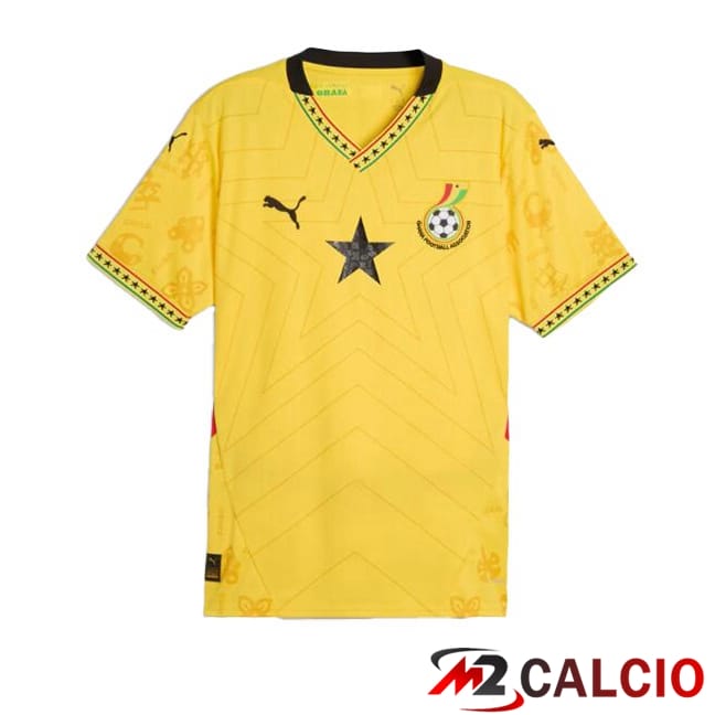 Maglie Calcio Ghana Seconda Giallo 2024/2025