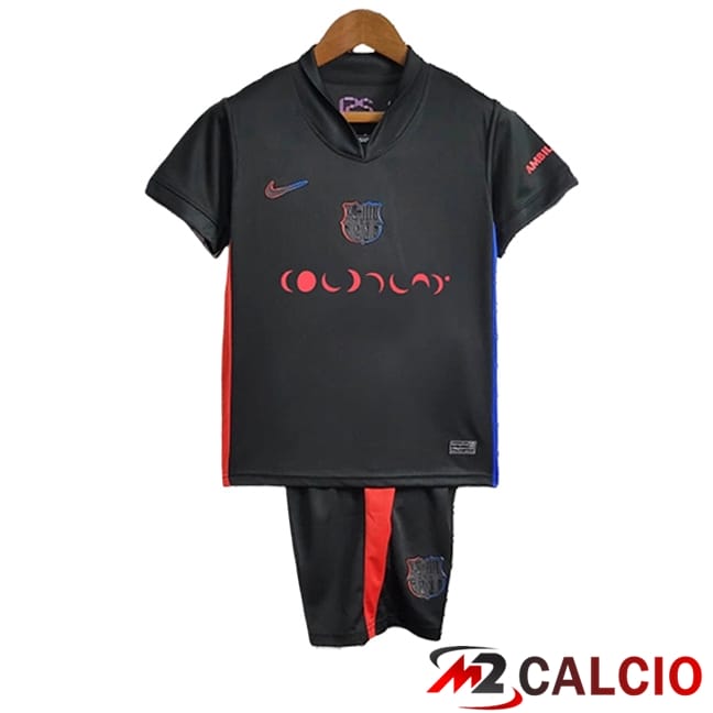 Maglie Calcio Barcellona Bambino x coldplay Seconda 2024/2025