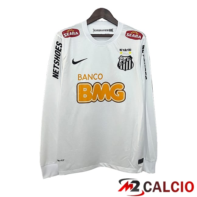 Maglie Calcio Santos Retro Prima Manica Lunga 2011/2012