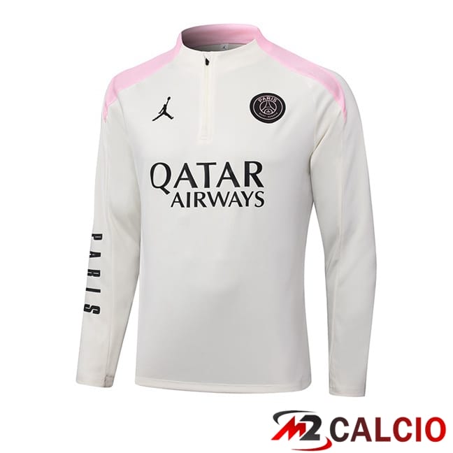 Felpa Allenamento JORDAN Paris PSG Grigio 2024/2025