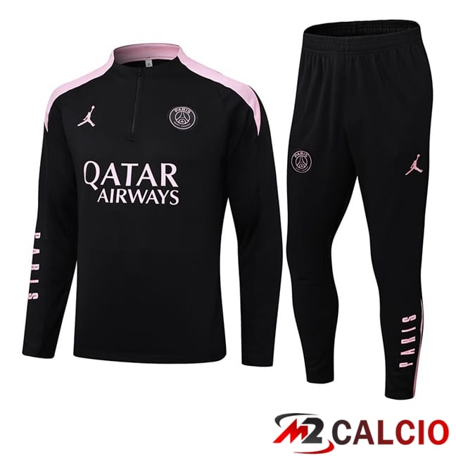 Insieme Tuta Calcio JORDAN Paris PSG Nero 2024/2025