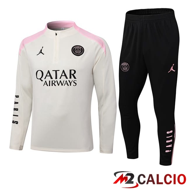 Insieme Tuta Calcio JORDAN Paris PSG Grigio 2024/2025