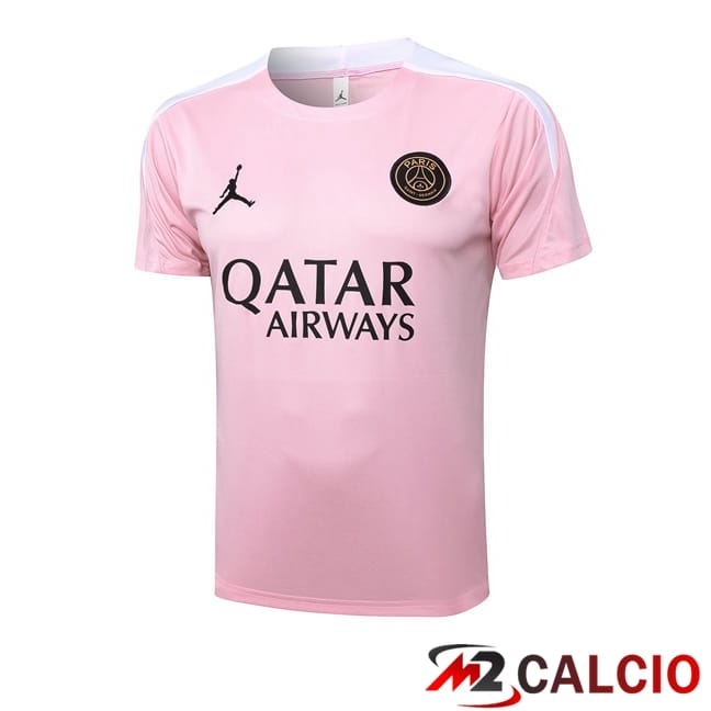 T Shirt Allenamento Paris PSG Rosa 2024/2025