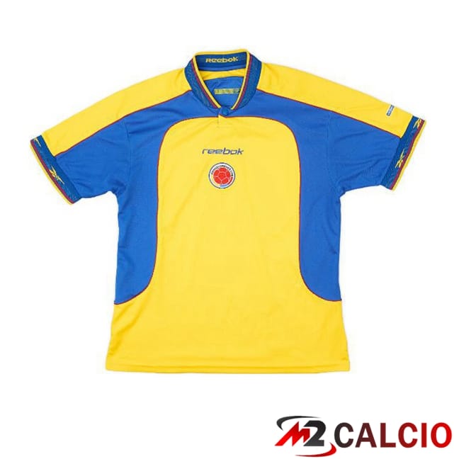 Maglie Calcio Colombia Retro Prima Giallo 2001-2002
